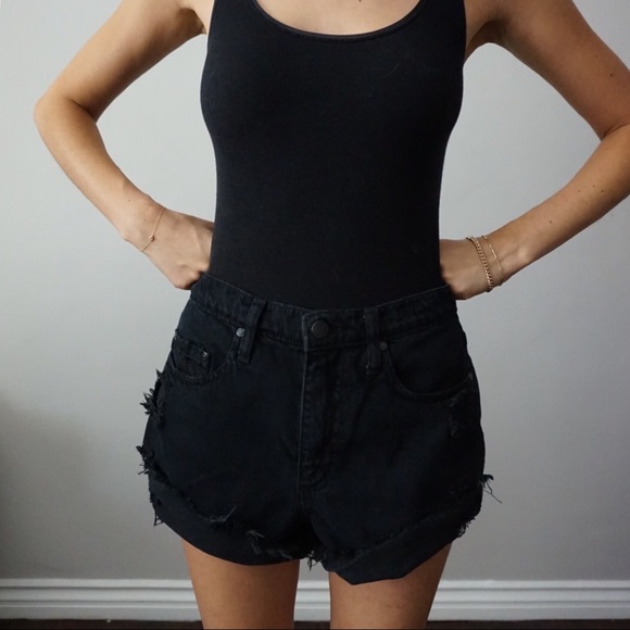 One Teaspoon denim shorts - Picture 2 of 4